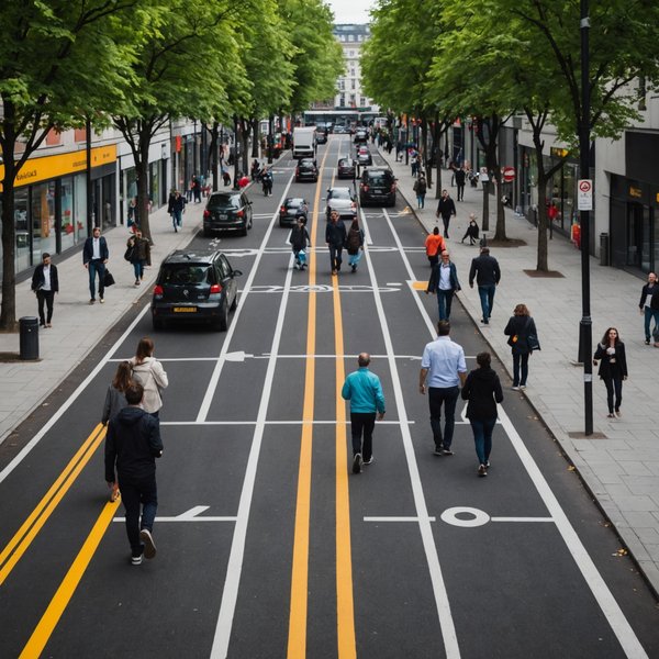 Comment les villes peuvent-elles développer des zones piétonnes pour favoriser la mobilité douce ?